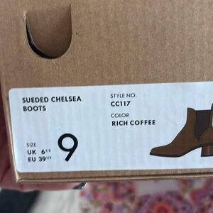 Suede boots from Jcrew. Never worn.